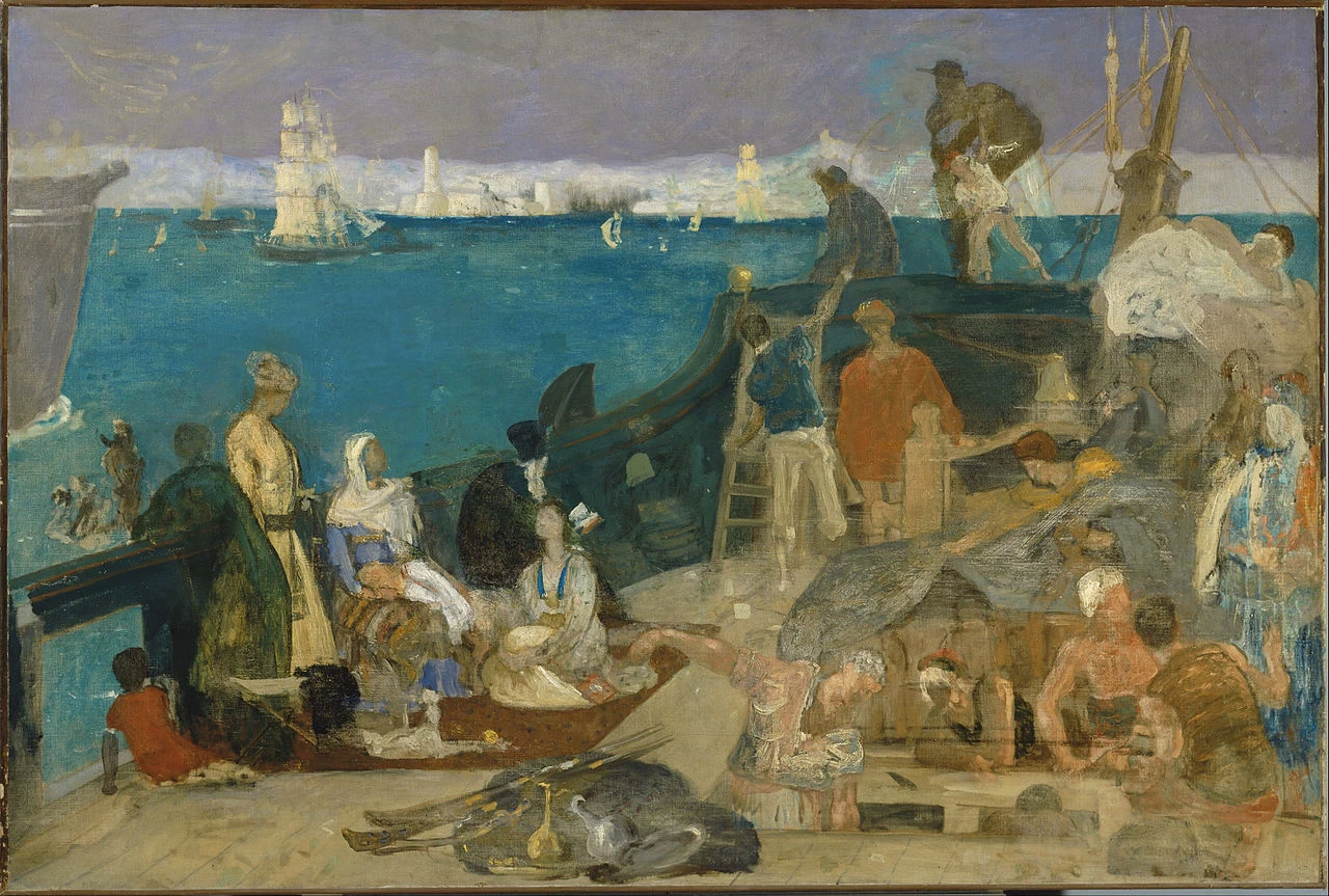 Pierre Puvis de Chavannes - 102, Marsiglia, porta d'Oriente, The Phillips Collection